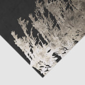 金ゴールド&ブラックグラムパインツリーフォレ素朴スト結婚ーズ 薄葉紙 (詳細)