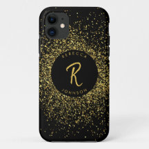 金ゴールド&ブラックモノグラガーリーム