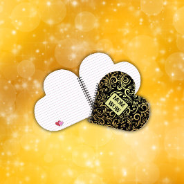 金ゴールド&ブラック – MOM - WOW |緩和曲線 ノートブック