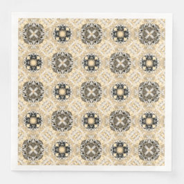 金ゴールド、ベージュ、トープ、および黒の宝石パターン