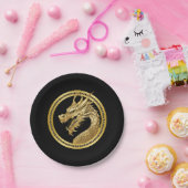 金ゴールド ペーパープレート (パーティー)