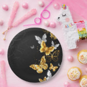 金ゴールド ペーパープレート (パーティー)