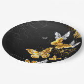 金ゴールド ペーパープレート (アングル)