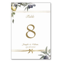 金ゴールド·ボウ·オリーブ&レモンズ