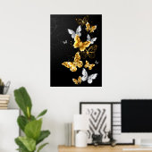 金ゴールド ポスター (ホームオフィス)