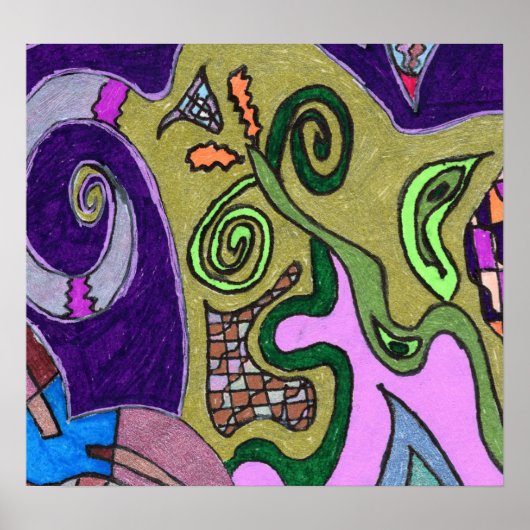 金ゴールド ポスター (正面)