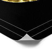 金ゴールド ポスター (角)