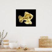 金ゴールド ポスター (キッチン)