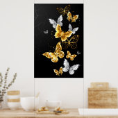 金ゴールド ポスター (キッチン)