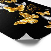 金ゴールド ポスター (角)