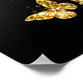 金ゴールド ポスター (角)