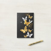 金ゴールド ポストイット (デスク上)