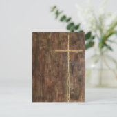 金ゴールド ポストカード (スタンド正面)