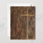 金ゴールド ポストカード (正面/裏面)