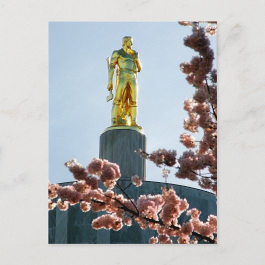 金ゴールド ポストカード (正面)