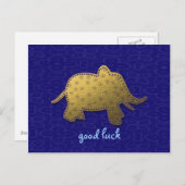 金ゴールド ポストカード (正面/裏面)