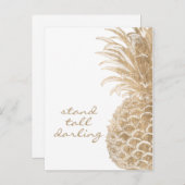 金ゴールド ポストカード (正面/裏面)