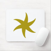 金ゴールド マウスパッド (マウス)