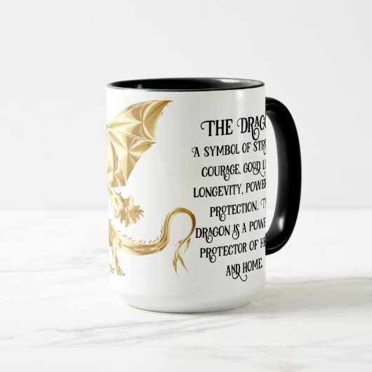 金ゴールド マグカップ (正面右)