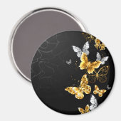 金ゴールド マグネット (正面/裏面)