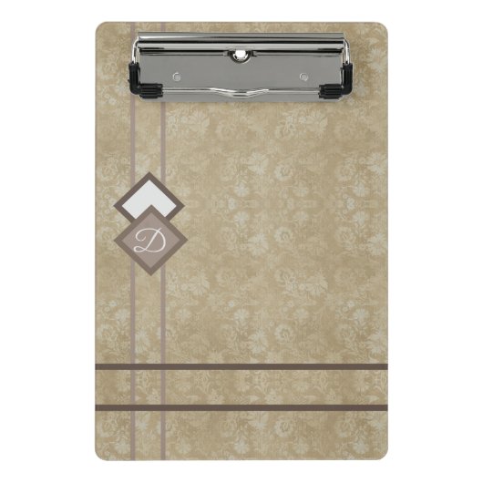 金ゴールド ミニクリップボード (正面)