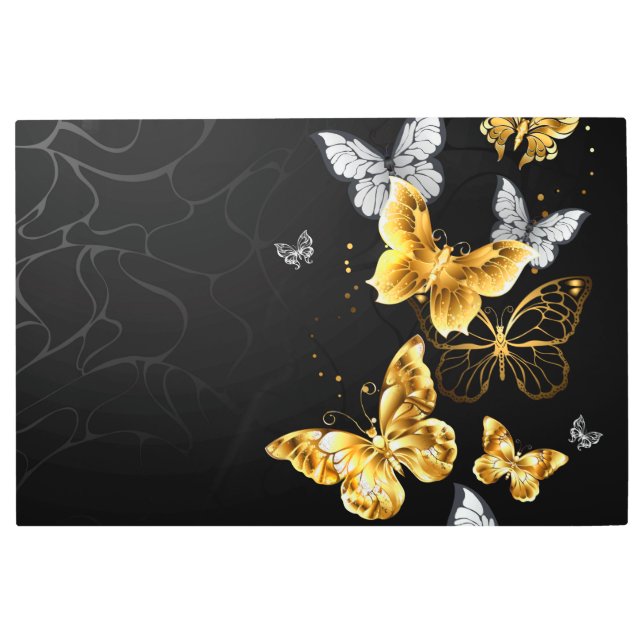 金ゴールド メタルプリント (正面)