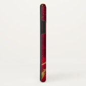 金ゴールド·モノグラ絵を描ム·スプラッシュ Case-Mate iPhoneケース (裏面/右)