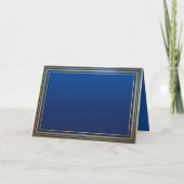 金ゴールド（ユダヤ教）メノラーハヌカー シーズンカード (裏面)