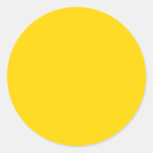 金ゴールド ラウンドシール (正面)