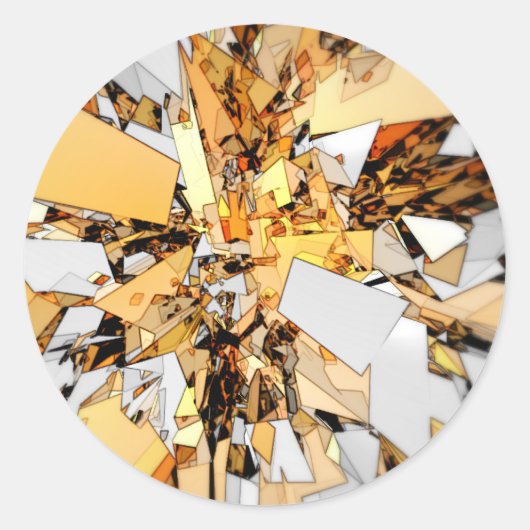 金ゴールド ラウンドシール (正面)