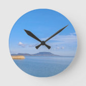 金ゴールド ラウンド壁時計 (正面)