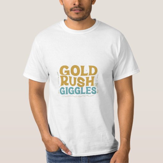 「金ゴールド・ラッシュ・オブ・ジグレス」 Tシャツ (正面)