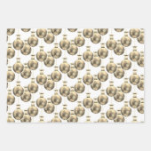 金ゴールド ラッピングペーパーシート (正面)