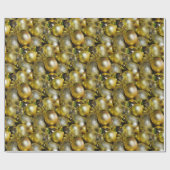 金ゴールド ラッピングペーパー (フラット)