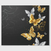 金ゴールド ラッピングペーパー (フラット)