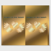 金ゴールド ラッピングペーパー (フラット)