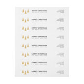 金ゴールド ラップアラウンドラベル (シート)