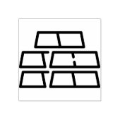 金ゴールド ラバースタンプ (インプリント)