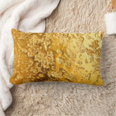 金ゴールド ランバークッション (ブランケット)