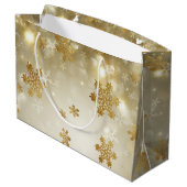 金ゴールド ラージペーパーバッグ (裏面アングル)