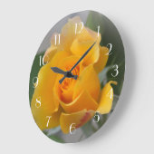 金ゴールド ラージ壁時計 (傾斜)