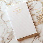 金ゴールド·リーフ、金ゴールド·プラント·ライン付きメモ帳 ノートパッド<br><div class="desc">金ゴールド·リーフ、金ゴールド·プラント·ライン付きメモ帳

均等に線付きのノート紙（淡いグレー色）。

金ゴールド効果が印刷されています。</div>