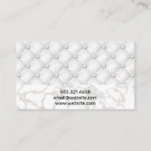 金ゴールド |レザーアップホルスターの背景 ロイヤリティカード (裏面)