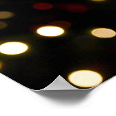 金ゴールド《写真》ぼけ味 ポスター (角)