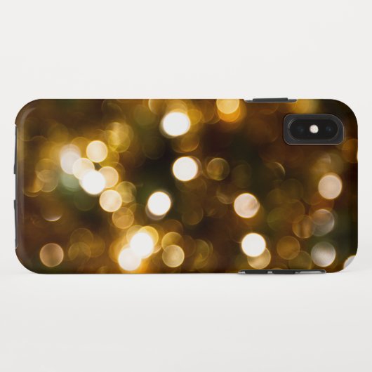 金ゴールド《写真》ぼけ味 Case-Mate iPhoneケース (裏面(横))