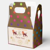 金ゴールド〔占星術の〕十二宮図数々の色紙吹雪 フェイバーボックス (オープン)