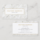 金ゴールド 名刺 (正面/裏面)