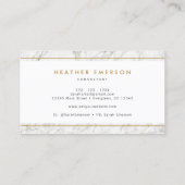 金ゴールド 名刺 (裏面)