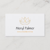 金ゴールド 名刺 (正面)