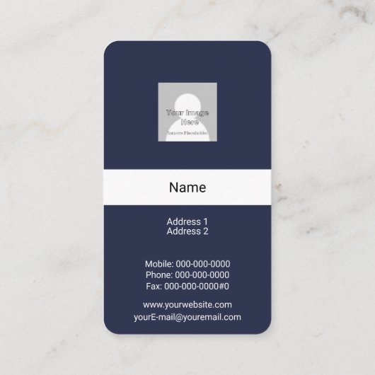 金ゴールド 名刺 (裏面)